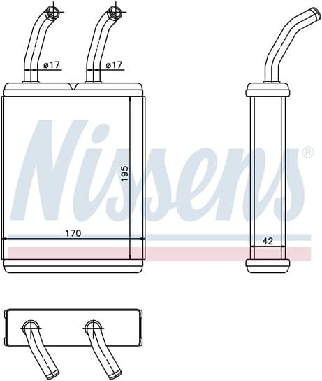 Vämepaket Kia Pregio 2,5 TCI/2,7D m/u ac 02/97- från Galwin