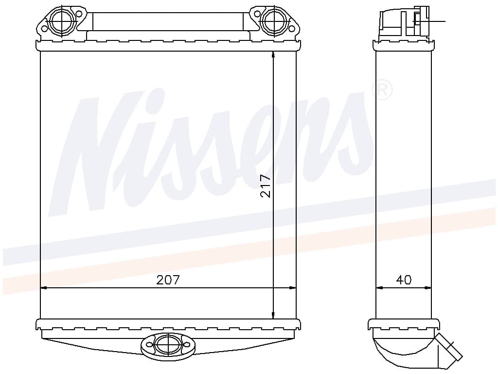 Vämepaket MB W 124 alla mod. m/u ac 04/84-06/93