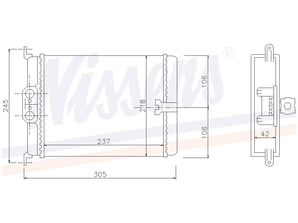 Vämepaket MB W 140 alla mod. m/u ac 05/93-09/98 från Galwin