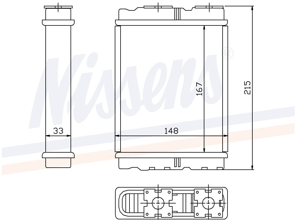 Vämepaket Mitsubishi Colt CA alla mod. m/u ac 12/91-11/95