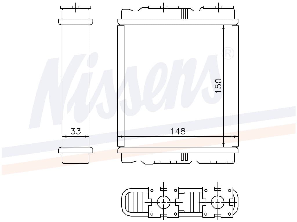 Vämepaket Opel Frontera 02/92- från Galwin