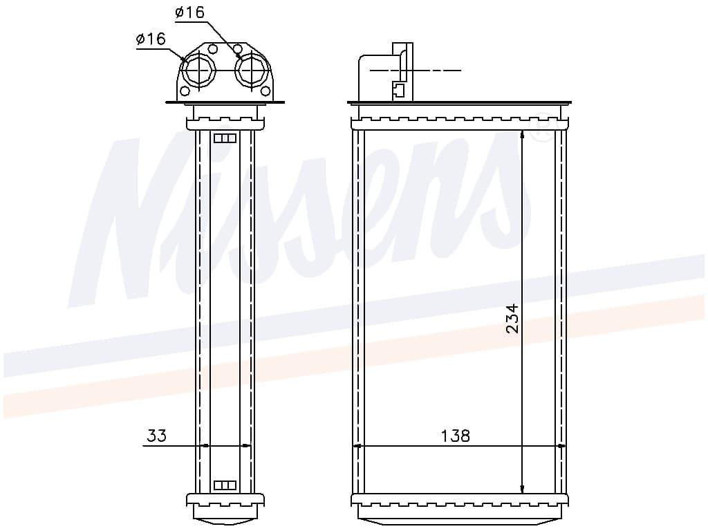 Vämepaket Peugeot 205 alla mod. m/u ac 02/83- från Galwin