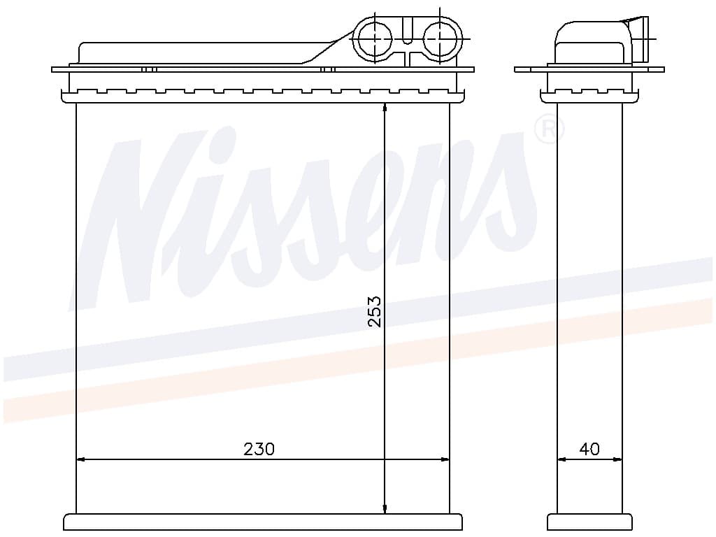 Vämepaket Renault Espace II alla mod. m/u ac 03/91-11/96
