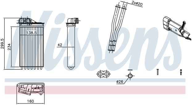 Värmepaket Citroen, Peugeot, Toyota