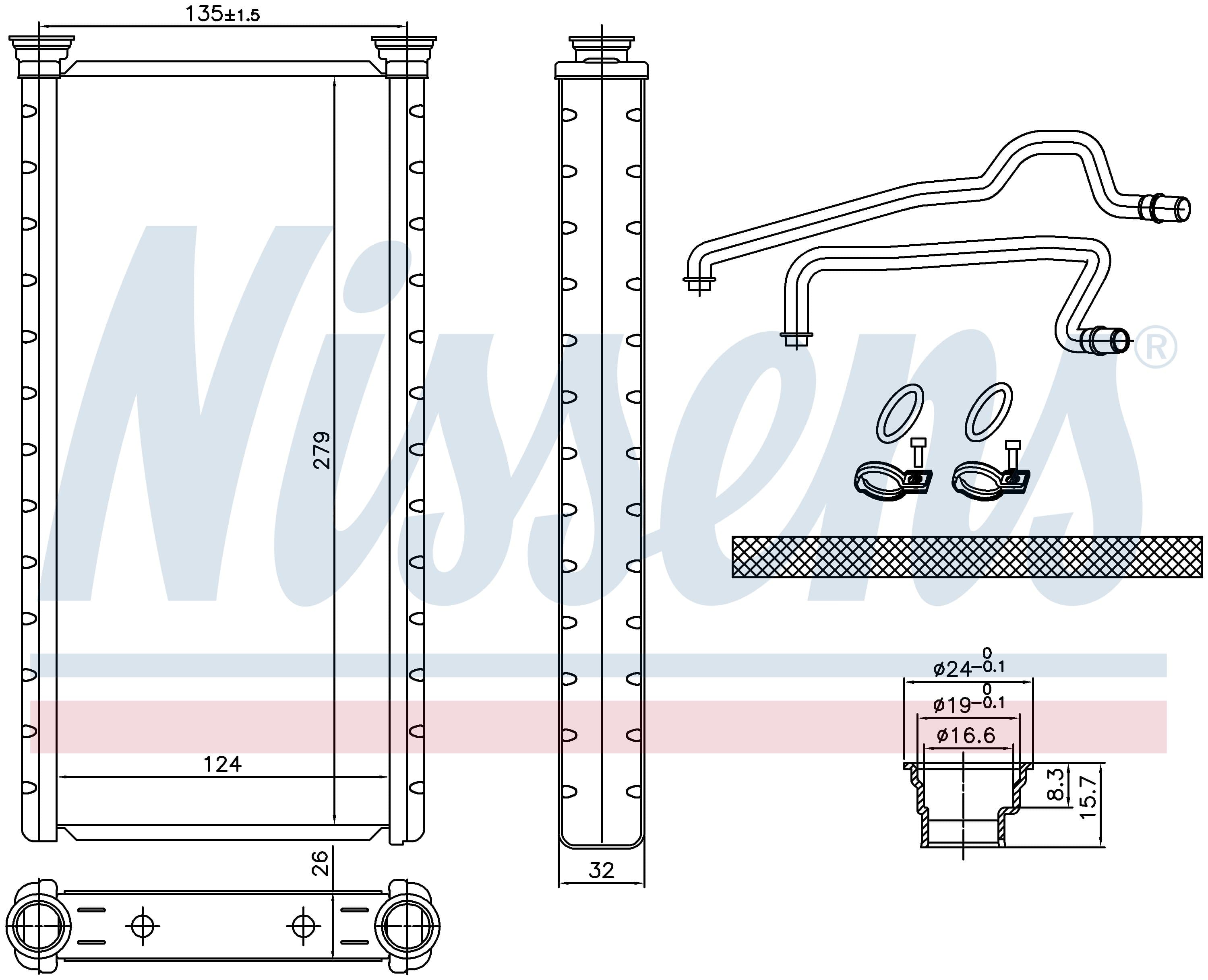 Värmepaket fram, Land Rover — Framaxel från Galwin