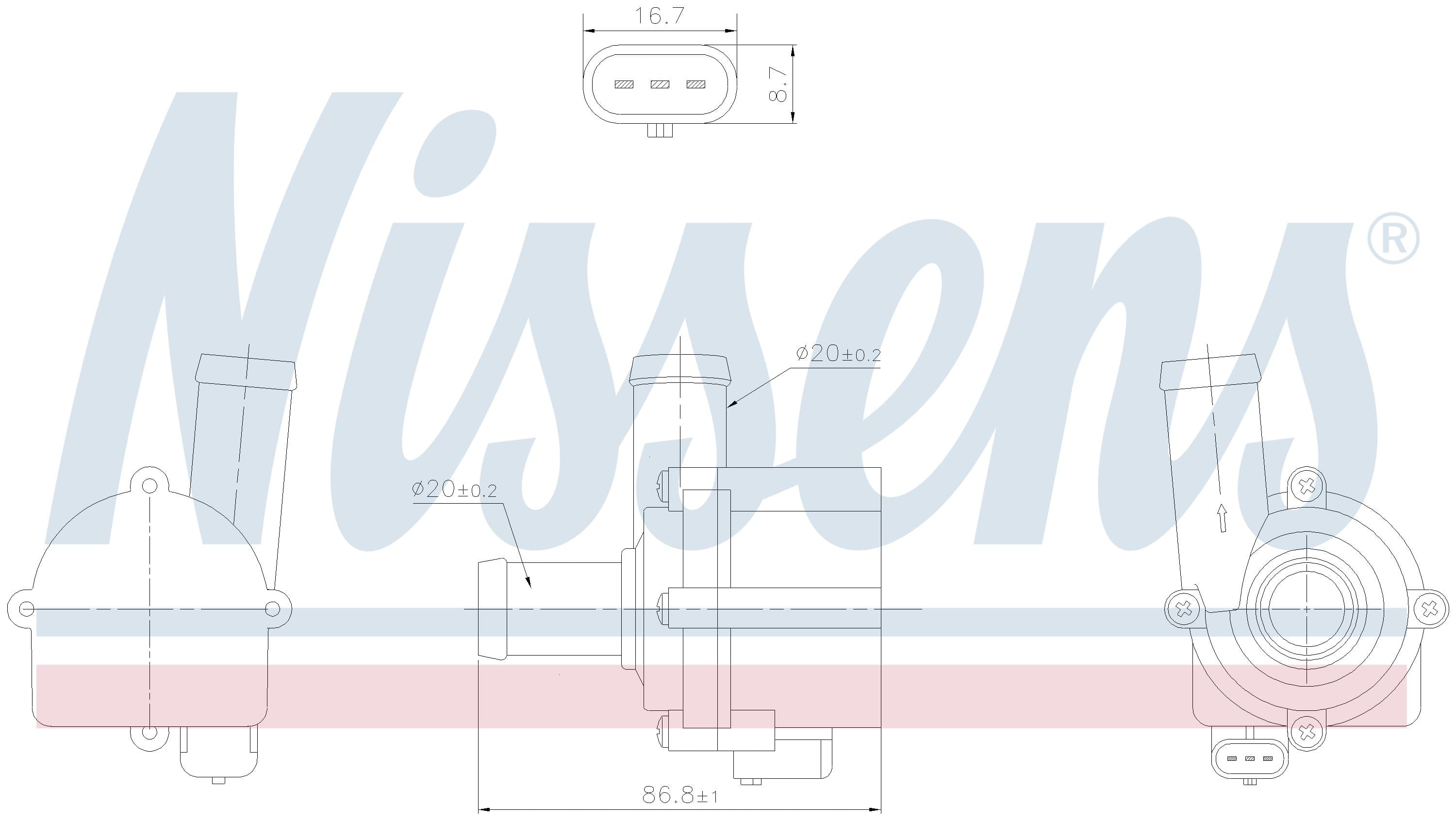 Vattenpump elektrisk, VAG från Galwin