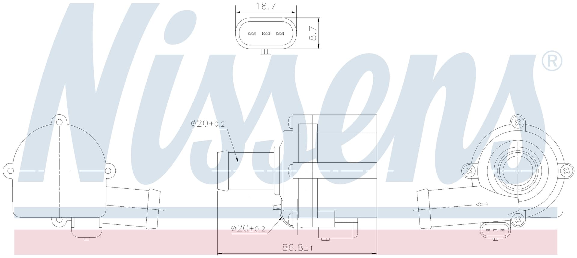 Vattenpump elektrisk, VAG
