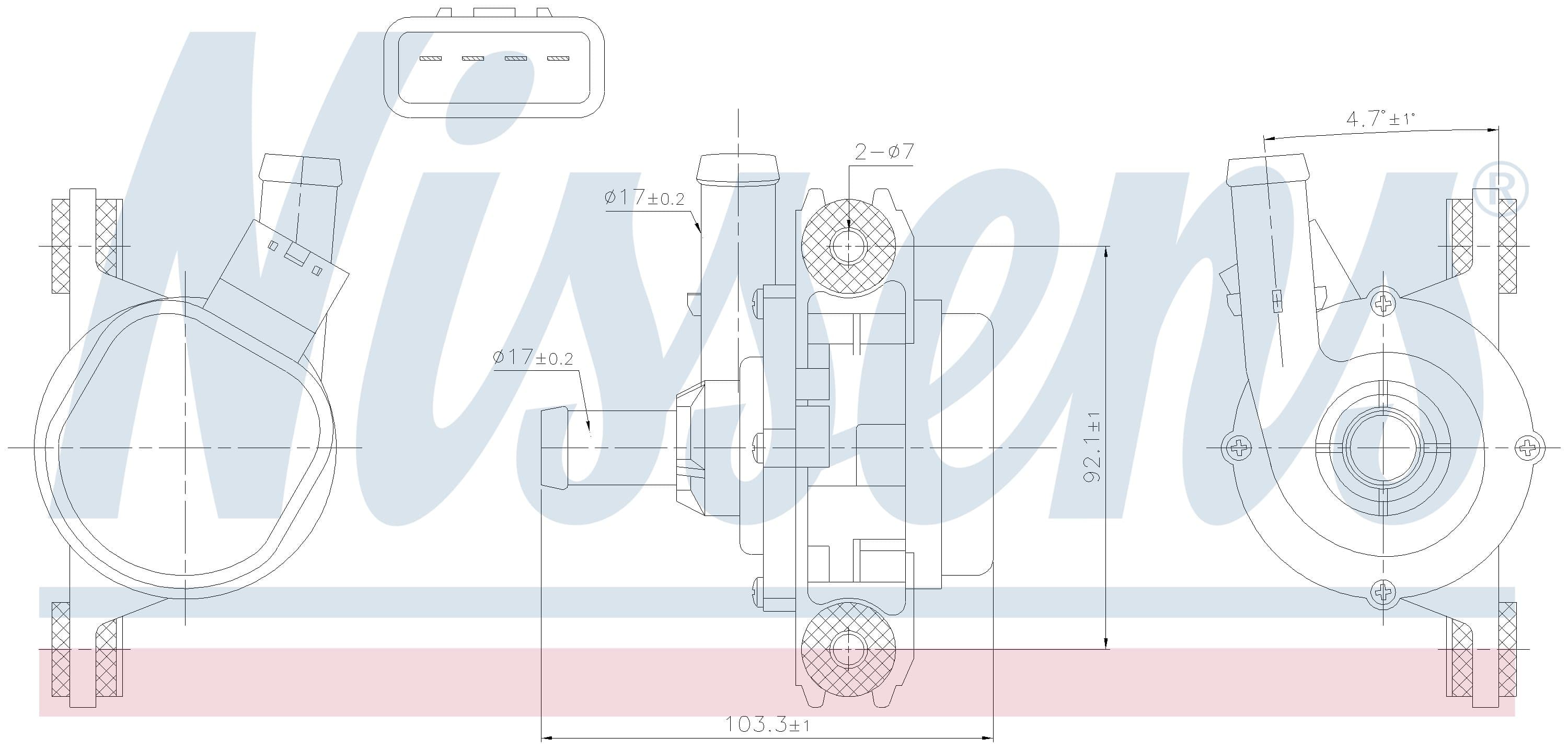 Vattenpump elektrisk, Toyota