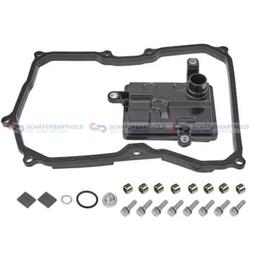 Delssats, automatväxellådsolje byte från Autofrance