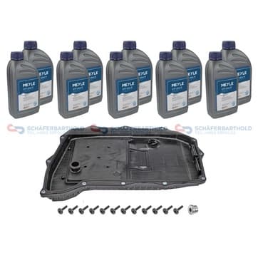 Delssats, automatväxellådsolje byte från Autofrance