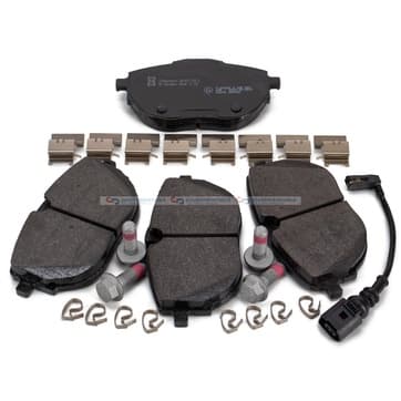 Bromsbeläggssats, Framaxel — Framaxel från Autofrance