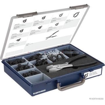 Sortiment, klämklämmor från Autofrance