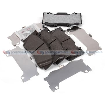 Bromsbeläggssats, Framaxel — Framaxel från Autofrance