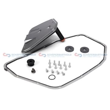 Delssats, automatväxellådsolje byte från Autofrance