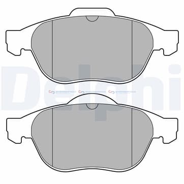 Bromsbeläggssats, Framaxel — Framaxel från Autofrance