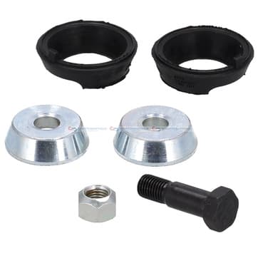 Monterings- och bultsats, styr-/släparm, Framaxel, båda sidor, Nedre från Autofrance