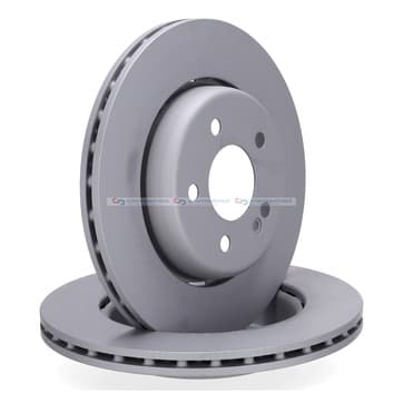 Bromsskiva, Bakaxel — Bakaxel från Autofrance