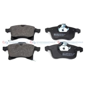 Bromsbeläggssats, Framaxel — Framaxel från Autofrance