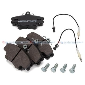 Bromsbeläggssats, Framaxel — Framaxel från Autofrance