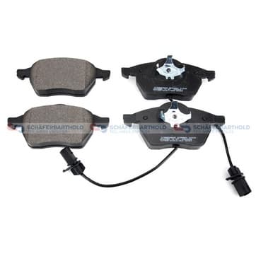 Bromsbeläggssats, Framaxel — Framaxel från Autofrance