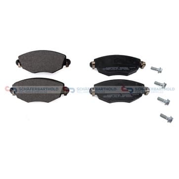 Bromsbeläggssats, Framaxel — Framaxel från Autofrance