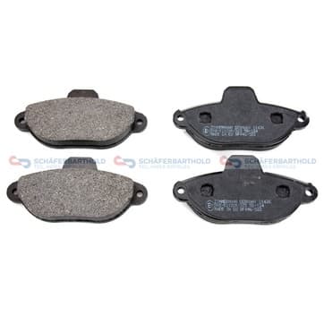 Bromsbeläggssats, Framaxel — Framaxel från Autofrance