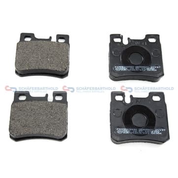 Bromsbeläggssats, Bakaxel — Bakaxel från Autofrance