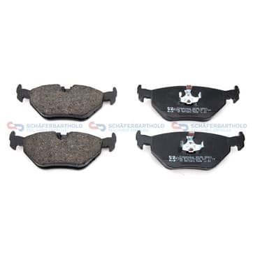 Bromsbeläggssats, Bakaxel — Bakaxel från Autofrance