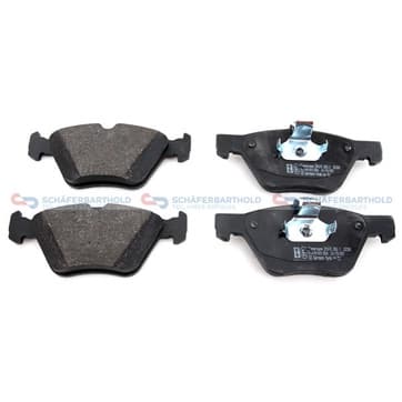 Bromsbeläggssats, Framaxel — Framaxel från Autofrance