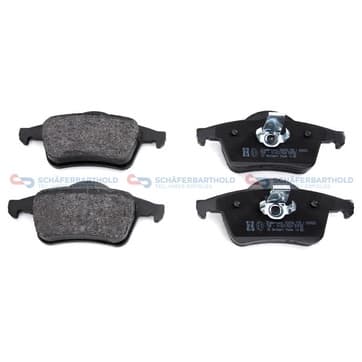 Bromsbeläggssats, Bakaxel — Bakaxel från Autofrance