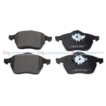 Bromsbeläggssats, Framaxel — Framaxel från Autofrance