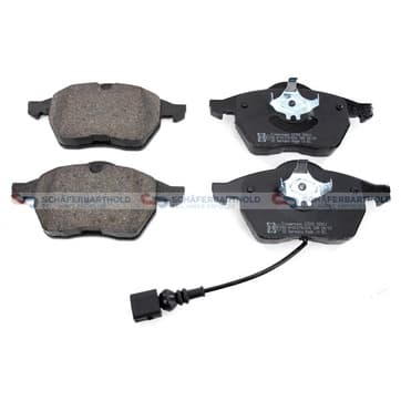 Bromsbeläggssats, Framaxel — Framaxel från Autofrance