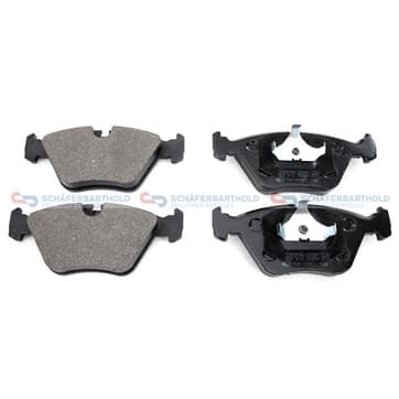 Bromsbeläggssats, Framaxel — Framaxel från Autofrance