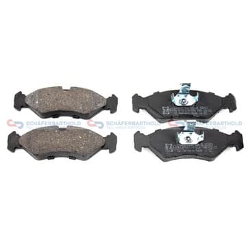 Bromsbeläggssats, Framaxel — Framaxel från Autofrance