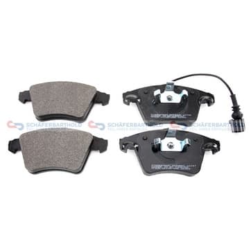 Bromsbeläggssats, Framaxel — Framaxel från Autofrance