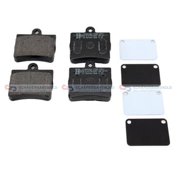 Bromsbeläggssats, Bakaxel — Bakaxel från Autofrance