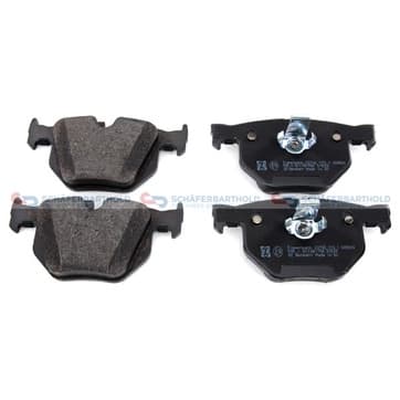 Bromsbeläggssats, Bakaxel — Bakaxel från Autofrance