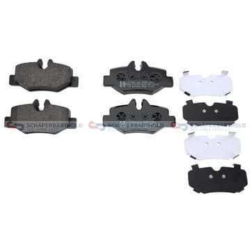 Bromsbeläggssats, Bakaxel — Bakaxel från Autofrance