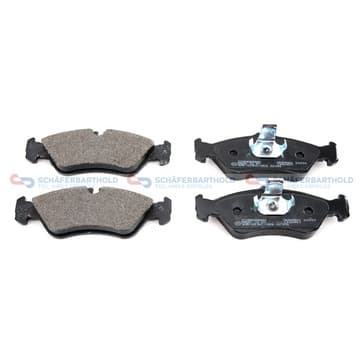 Bromsbeläggssats, Bakaxel — Bakaxel från Autofrance