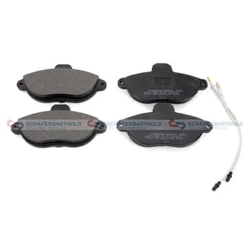 Bromsbeläggssats, Framaxel — Framaxel från Autofrance