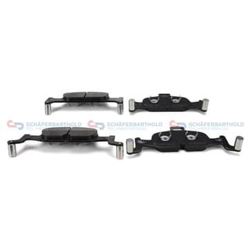 Bromsbeläggssats, Framaxel — Framaxel från Autofrance