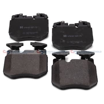 Bromsbeläggssats, Framaxel — Framaxel från Autofrance