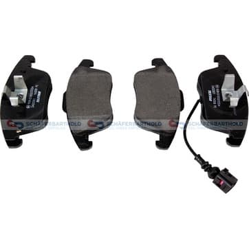 Bromsbeläggssats, Framaxel — Framaxel från Autofrance