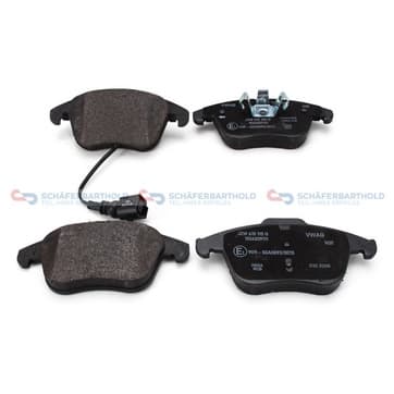 Bromsbeläggssats, Framaxel — Framaxel från Autofrance