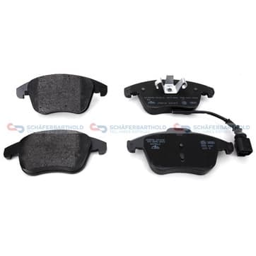 Bromsbeläggssats, Framaxel — Framaxel från Autofrance