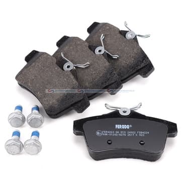 Bromsbeläggssats, Bakaxel — Bakaxel från Autofrance