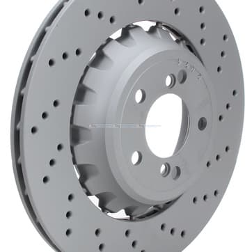 Bromsskiva, Bakaxel höger — Bakaxel höger från Autofrance