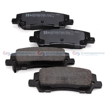 Bromsbeläggssats, Bakaxel — Bakaxel från Autofrance