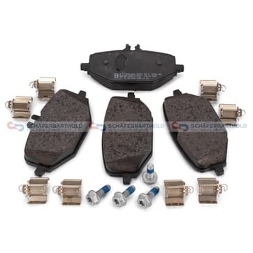 Bromsbeläggssats, Bakaxel — Bakaxel från Autofrance