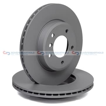 Bromsskiva, Framaxel — Framaxel från Autofrance